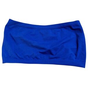 Nikibiki Seamless NWOT Tube Top Bra Blue‎ OS Unitalla